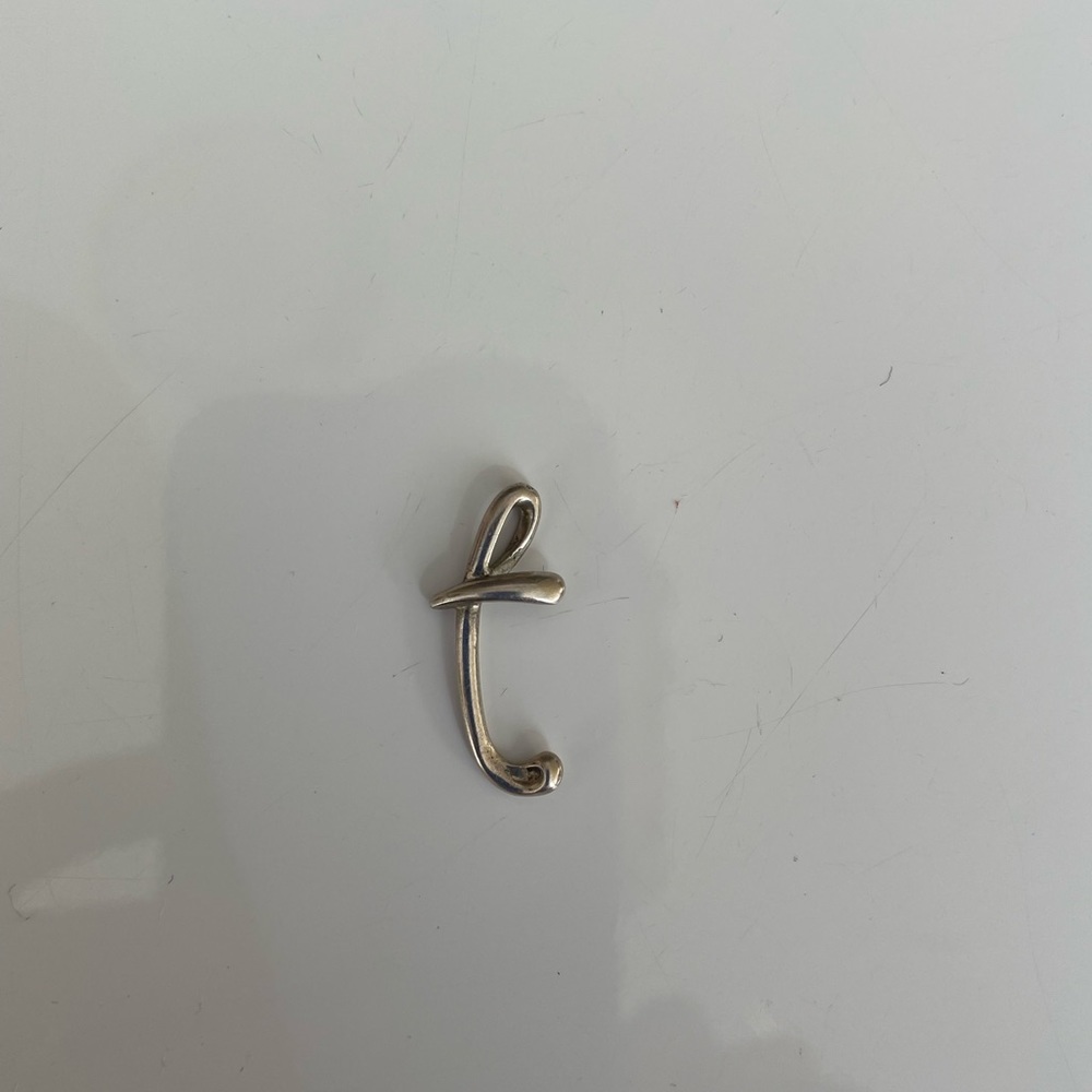 Tiffany’s Alphabet Letter T Pendant